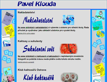 Tablet Screenshot of pavko.cz